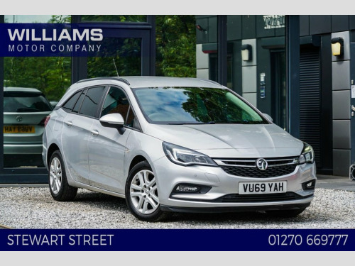 Vauxhall Astra  1.0i Turbo ecoTEC Design Sports Tourer 5dr Petrol 
