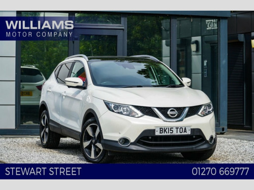 Nissan Qashqai  1.5 dCi n-tec+ SUV 5dr Diesel Manual 2WD Euro 5 (s