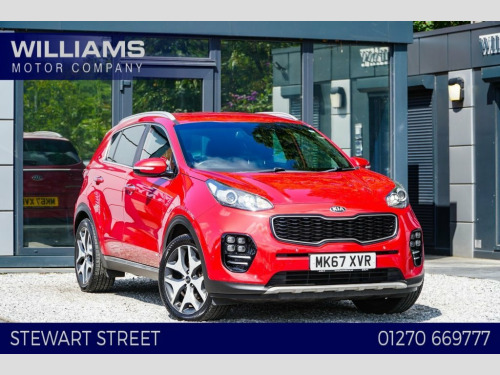 Kia Sportage  1.6 T-GDi GT-Line SUV 5dr Petrol Manual AWD Euro 6