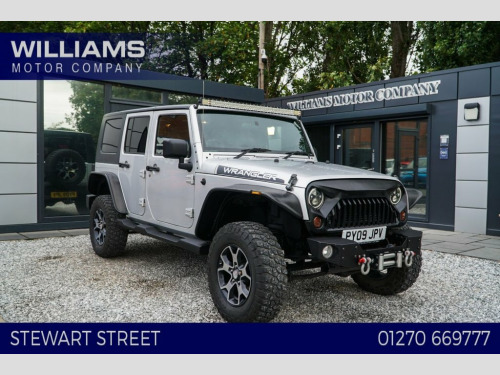 Jeep Wrangler  2.8 CRD Sahara Unlimited SUV 4dr Diesel Manual 4WD