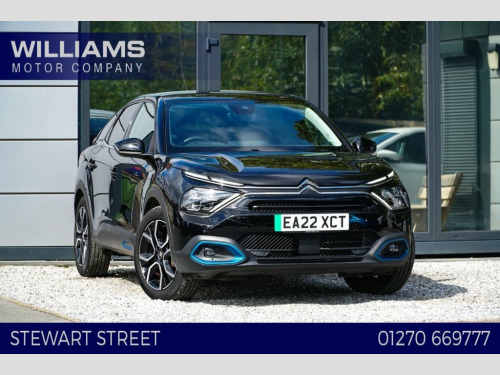 Citroen C4  50kWh Shine Plus Hatchback 5dr Electric Auto (7.4k