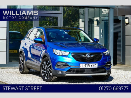 Vauxhall Grandland X  1.2 Turbo Elite Nav SUV 5dr Petrol Manual 6Spd Eur
