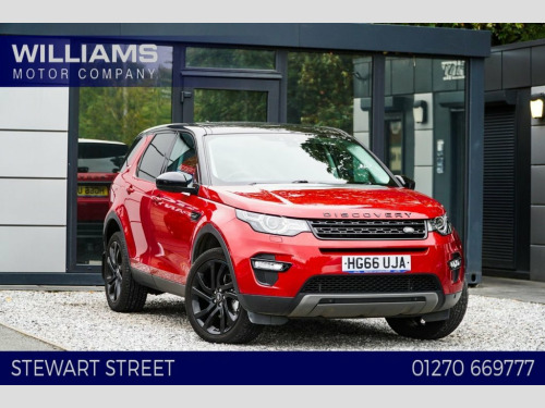 Land Rover Discovery Sport  2.0 TD4 HSE Black SUV 5dr Diesel Auto 4WD Euro 6 (