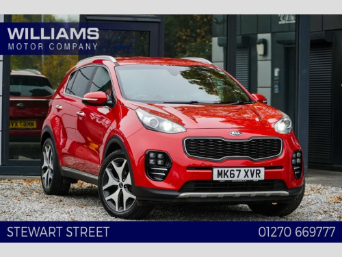 Kia Sportage  1.6 T-GDi GT-Line SUV 5dr Petrol Manual AWD Euro 6