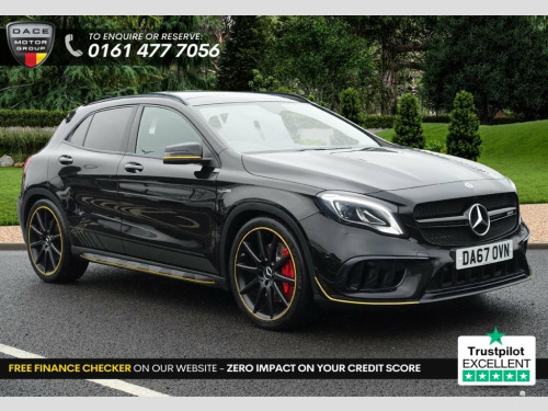 Mercedes-Benz GLA-Class  2.0 AMG GLA 45 4MATIC YELLOW NIGHT EDITION 5d 375 