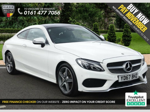 Mercedes-Benz C-Class  2.0 C 200 AMG LINE PREMIUM PLUS 2d 181 BHP