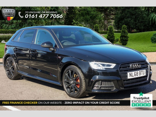 Audi A3  1.5 SPORTBACK TFSI BLACK EDITION 5d 148 BHP BLUETO