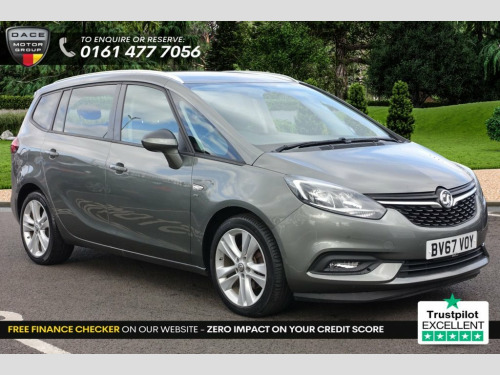 Vauxhall Zafira Tourer  1.4 SRI NAV 5d 138 BHP SAT NAV+SENSORS+HEATED SEAT