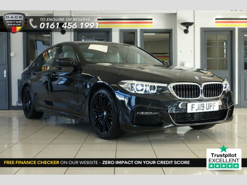 BMW 5 Series  2.0 520D M SPORT 4d 188 BHP HEATED LEATHER + BLUET