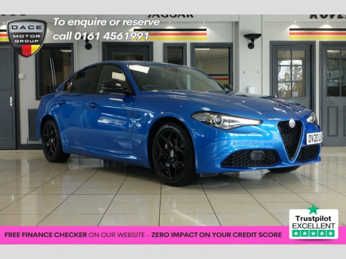 Alfa Romeo Giulia  2.0 TB NERO EDIZIONE 4d 198 BHP BLUETOOTH + APPLE 