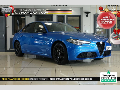 Alfa Romeo Giulia  2.0 TB NERO EDIZIONE 4d 198 BHP BLUETOOTH + APPLE 