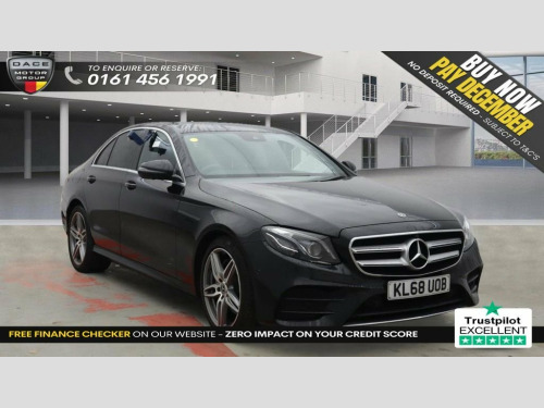 Mercedes-Benz E-Class  2.0 E 220 D AMG LINE 4d 192 BHP FULL SH + SAT NAV 