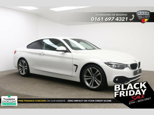 BMW 4 Series  2.0 420D SPORT 2d 188 BHP * NO ADMIN FEES *