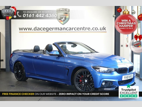 BMW 4 Series  2.0 420i M Sport Convertible 2dr Petrol Auto Euro 