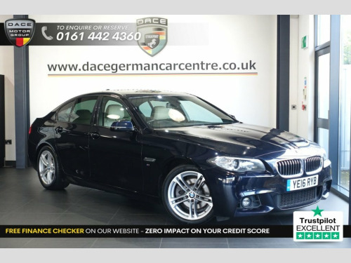 BMW 5 Series  2.0 520d M Sport Saloon 4dr Diesel Auto Euro 6 (s/