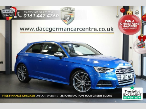 Audi S3  2.0 TFSI Hatchback 3dr Petrol S Tronic quattro Eur