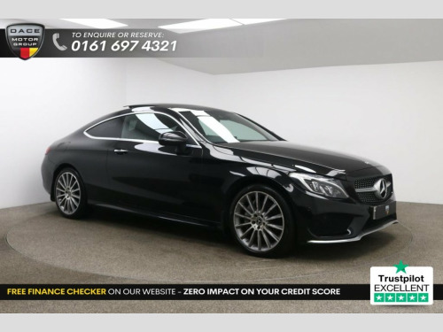 Mercedes-Benz C-Class C300 2.0 C300 AMG Line (Premium) Coupe 2dr Petrol G-Tro