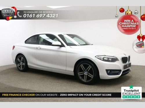 BMW 2 Series  2.0 218d Sport Coupe 2dr Diesel Auto Euro 6 (s/s) 