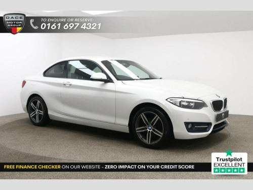 BMW 2 Series  2.0 218d Sport Coupe 2dr Diesel Auto Euro 6 (s/s) 