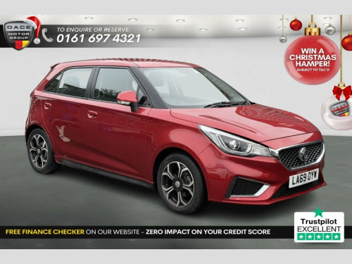 MG MG3  1.5 VTi-TECH Exclusive Nav Hatchback 5dr Petrol Ma