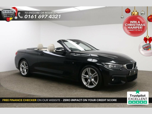 BMW 4 Series  2.0 430i M Sport Convertible 2dr Petrol Auto Euro 