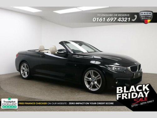 BMW 4 Series  2.0 430i M Sport Convertible 2dr Petrol Auto Euro 