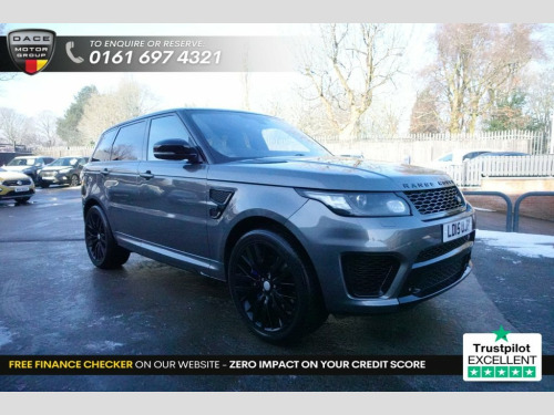 Land Rover Range Rover Sport  5.0 V8 SVR SUV 5dr Petrol Auto 4WD Euro 5 (s/s) (5