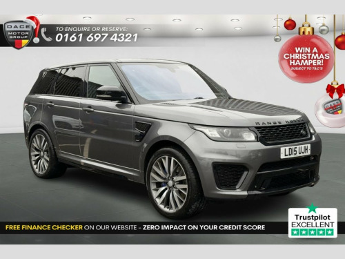 Land Rover Range Rover Sport  5.0 V8 SVR SUV 5dr Petrol Auto 4WD Euro 5 (s/s) (5