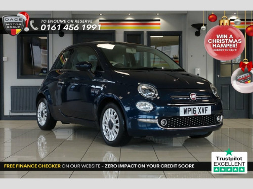 Fiat 500  1.2 Lounge Hatchback 3dr Petrol Dualogic Euro 6 (s