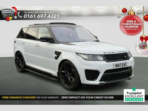 Land Rover Range Rover Sport  5.0 V8 SVR SUV 5dr Petrol Auto 4WD Euro 6 (s/s) (5