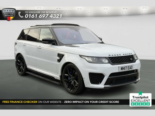 Land Rover Range Rover Sport  5.0 V8 SVR SUV 5dr Petrol Auto 4WD Euro 6 (s/s) (5