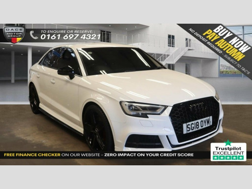 Audi S3  2.0 S3 TFSI QUATTRO BLACK EDITION 4d 306 BHP HEATE