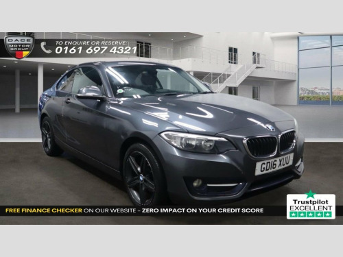 BMW 2 Series  2.0 218d Sport Coupe 2dr Diesel Auto Euro 6 (s/s) 