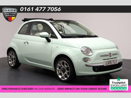 Fiat 500C  1.2 Lounge Convertible 2dr Petrol Manual Euro 6 (s