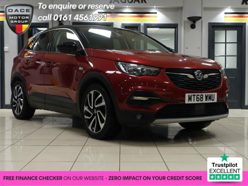 Vauxhall Grandland X  1.2 Turbo Elite Nav SUV 5dr Petrol Manual 6Spd Eur