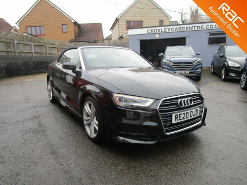 Audi A3 Cabriolet  1.5 TFSI 35 S line Convertible 2dr Petrol S Tronic