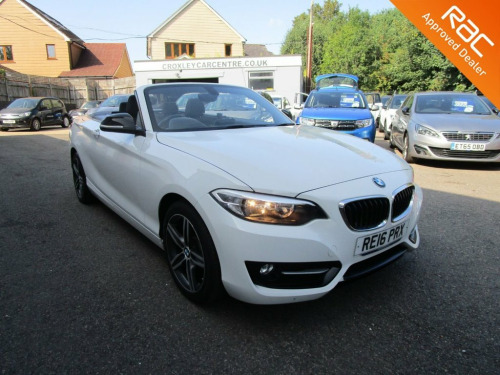 BMW 2 Series  1.5 218i Sport Convertible 2dr Petrol Manual Euro 
