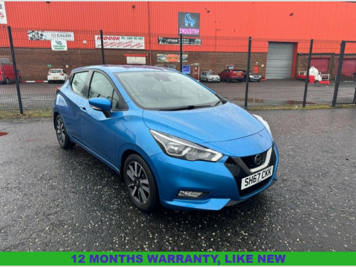 Nissan Micra  1.0 ACENTA 5d 70 BHP 12 MONTH' S WARRANTY,