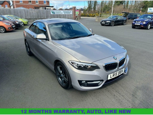 BMW 2 Series  2.0 220i Sport Coupe 2dr Petrol Auto Euro 6 (s/s) 