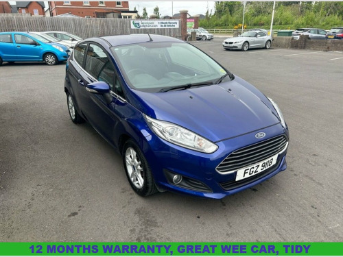 Ford Fiesta  1.25 Zetec Hatchback 3dr Petrol Manual Euro 6 (82 