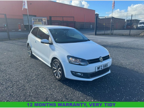 Volkswagen Polo  1.2 Moda Hatchback 3dr Petrol Manual Euro 5 (60 ps