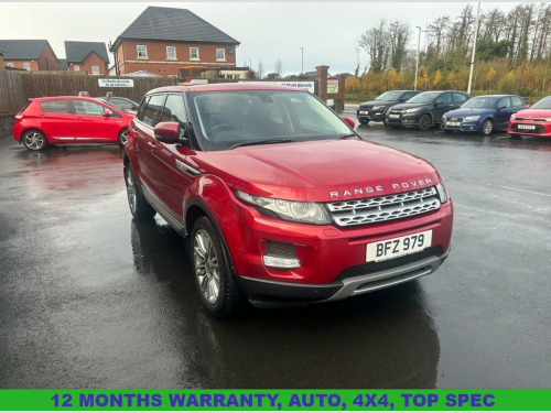 Land Rover Range Rover Evoque  2.2 SD4 Prestige SUV 5dr Diesel Auto 4WD Euro 5 (1