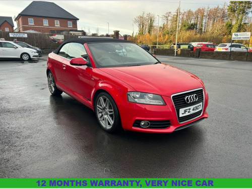 Audi A3 Cabriolet  1.6 TDI S line Convertible 2dr Diesel Manual Euro 