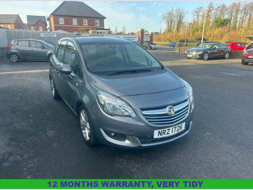 Vauxhall Meriva  1.4i Tech Line MPV 5dr Petrol Manual Euro 6 (100 p 