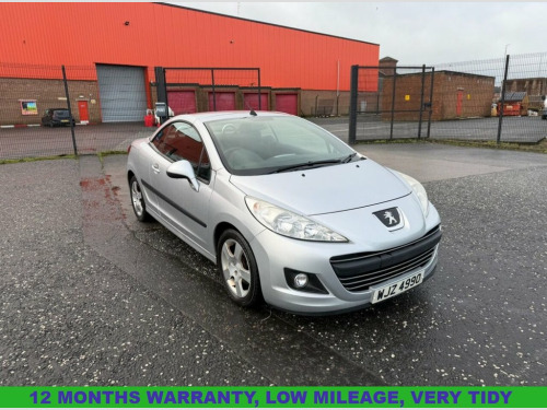 Peugeot 207  1.6 VTi Active Convertible 2dr Petrol Manual Euro  