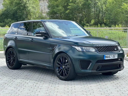 Land Rover Range Rover Sport  5.0 V8 SVR SUV 5dr Petrol Auto 4WD Euro 6 (s/s) (5 