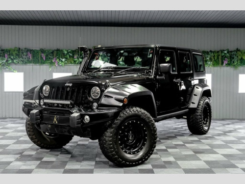 Jeep Wrangler  3.6 V6 RUBICON UNLIMITED 4d 280 BHP Wide Arches+AT 
