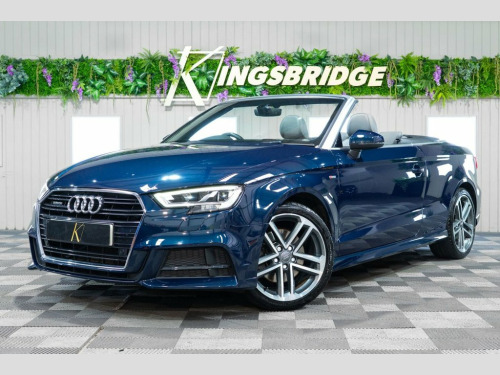 Audi A3 Cabriolet  2.0 TFSI 40 S line Convertible 2dr Petrol S Tronic