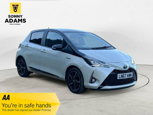 Toyota Yaris  1.5 VVT-h Blue Bi-Tone Hatchback 5dr Petrol Hybrid