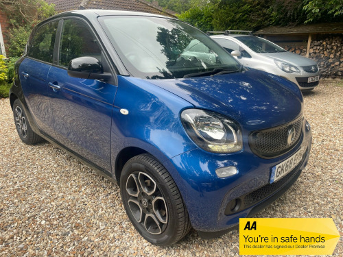 Smart forfour  1.0 Prime 5dr Auto